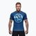 Men's T-shirt Pitbull Rashguard Logo Palms blue