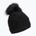 Women's winter beanie 4F black H4Z22-CAD010
