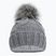 Women's winter beanie 4F grey H4Z22-CAD010