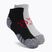 Men's training socks 4F grey-red H4Z22-SOM001