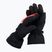 Children's ski gloves 4F black and red 4FJAW22AFGLF039