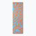Yoga/fitness mat FORCEBAND Abstract Orange 4 mm orange/blue