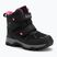 Children's snow boots Lee Cooper LCJ-25-01-3755K black/fuxia