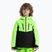 Children's ski jacket 4F M300 green neon