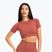 Women's training t-shirt Gym Glamour Seamless Rashguard cherry