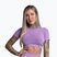 Women's training t-shirt Gym Glamour Seamless Rashguard lilac