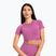 Women's training t-shirt Gym Glamour Seamless Rashguard pink