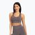 Gym Glamour Push Up training bra grey