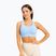 Gym Glamour Push Up Baby Blue 406 406 fitness bra