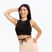 Women's Gym Glamour Tiered Training Top Black 440