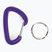 Black Diamond Jivewire carabiner purple BD8001900000ALL1