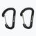 Salewa Flat Wiregate carabiners 2 pcs. black 00-0000034103