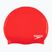 Speedo Plain Flat Silicone children's swimming cap red 8-709931959