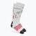 Women's ski socks KADVA Skio W white/pink