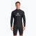 Aquastic RIMOS LS UV 50+ UPF Black Swimming Longsleeve