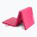 TREXO folding gymnastics mattress 180 x 60 x 5 cm pink