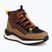 Children's snow boots KADVA RUBYE MID WP Brażowy/Czarny/Pomarańczowy