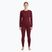 Women's thermal underwear set WOOLCANO Merino SET0543 maroon