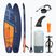Set board SUP inflatable AQUASTIC Perth Sport 11'4" MSL all-round orange