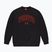 Men's PROSTO Crewneck Varsity sweatshirt black