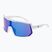 GOG Zeus matt white/reflex blue sunglasses