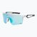 GOG Valhalla matt white/black/reflex sky blue sunglasses