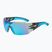 Sunglasses GOG Egil cristal blue/matt black reflex white/blue