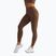 Women's training leggings BeShaped Gym Queen brown