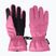 Children's ski gloves 4F Fnk U190 fuchsia