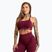 Gym Glamour Push Up 2.0 merlot training bra