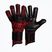 Football Masters Varis X Pro NC goalkeeper gloves black/red