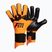 Goalkeeper gloves Football Masters Varis X PRO orange fluo
