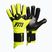 Goalkeeper gloves Football Masters Varis X PRO yellow fluo