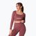 Women's training longsleeve Carpatree Dopamine Buzz Seamless rose/brown