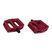 Dartmoor Cookie red bicycle pedals DART-A1593