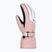 Women's ski gloves Viking Sherpa 2.0 Gore-Tex Ski pink/white