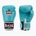 Boxing gloves RAJA BOXING Single Standard Genuine Leather light blue