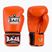 Boxing gloves RAJA BOXING Single Standard Genuine Leather orange