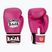 Boxing gloves RAJA BOXING Single Standard Genuine Leather pink