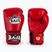 Boxing gloves RAJA BOXING Single Standard Genuine Leather red