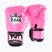 Boxing gloves RAJA BOXING Single Semi Leather pink