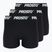 Men's boxers PROSTO KL252MACC 3 pairs black