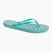 Kubota Easy turquoise flip-flops KJE02