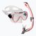 AQUA-SPEED children's diving set Enzo + Evo pink 604