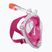Women's full face mask for snorkelling AQUA-SPEED Spectra 2.0 pink 247