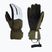 Men's ski gloves Viking Norvik Pro Pipe khaki/white