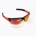 GOG Steno matt black/orange/polychromatic red cycling glasses E540-4