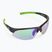 GOG Falcon C matt black/green/polychromatic green cycling glasses E668-3