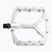 Leatt AllMnt 6.0 Flat silver bicycle pedals
