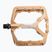 Leatt AllMnt 6.0 Flat frost bronze bicycle pedals